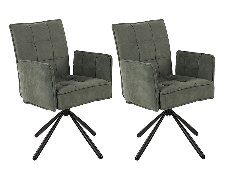Duo Collection Polsterstuhl Esszimmerstuhl Nola (2er günstig online kaufen