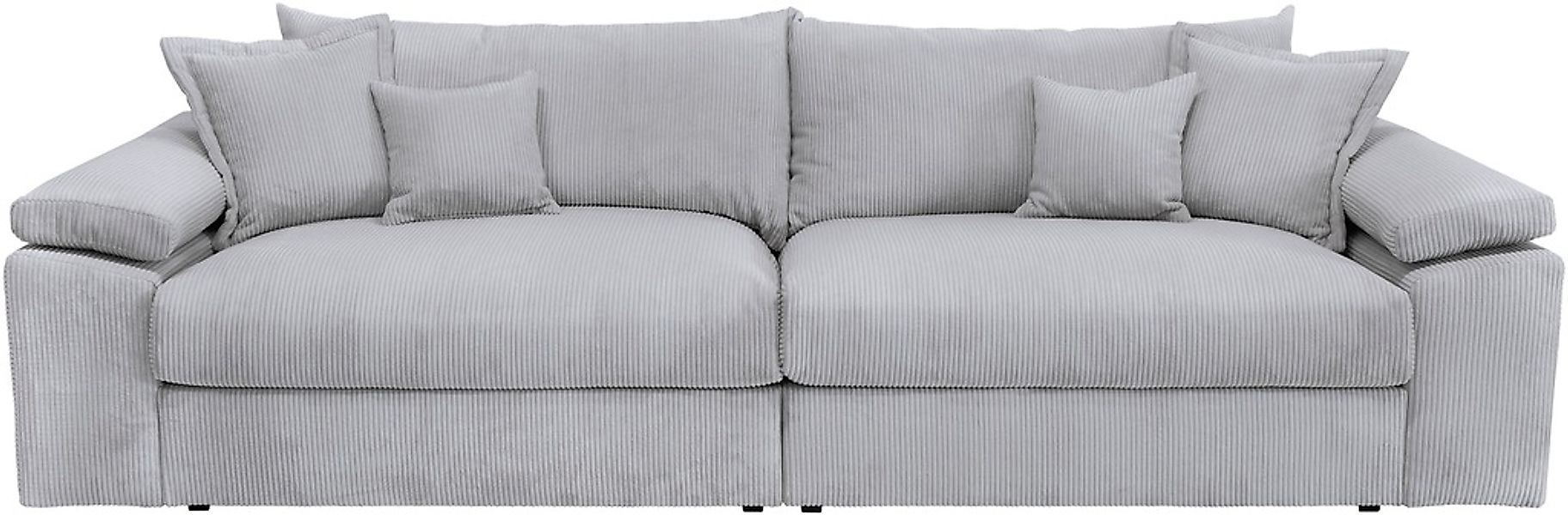 Home affaire Big-Sofa »Soft&Cosy XXL - Breite 303 cm«, Mega-Sofa, in Cord, günstig online kaufen