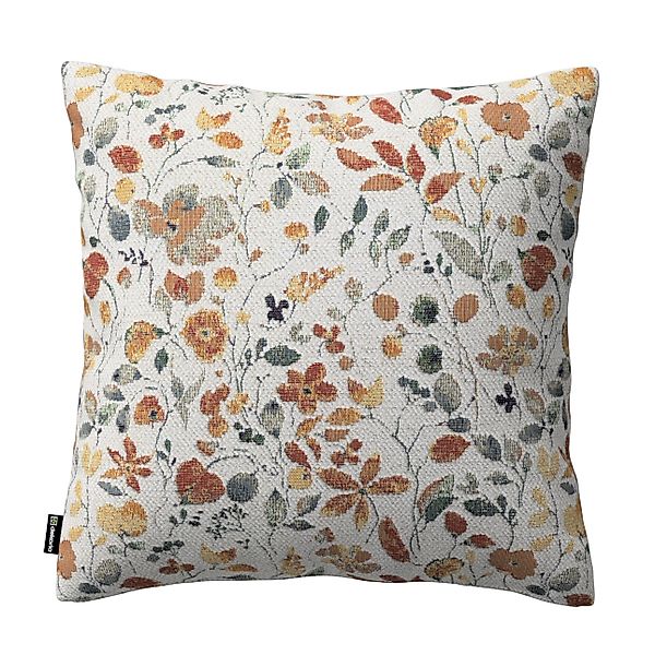 Kissenhülle Mia, orange-grün, 50 x 50 cm, Cosy Home (145-12) günstig online kaufen