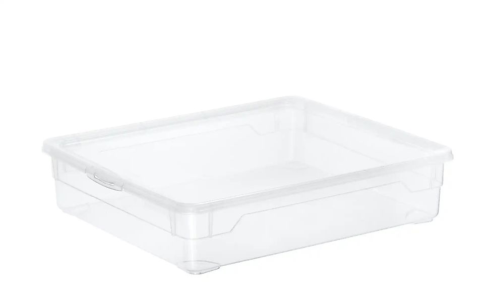 Rotho Aufbewahrungsbox   CLEAR ¦ transparent/klar ¦ Kunststoff ¦ Maße (cm): günstig online kaufen