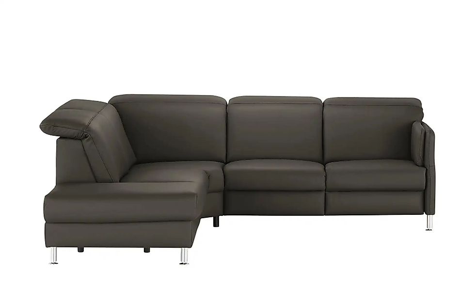 meinSofa Leder-Ecksofa  Leon ¦ braun ¦ Maße (cm): B: 259 H: 83 T: 236.0 Pol günstig online kaufen