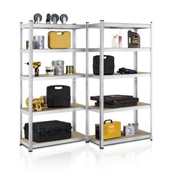 Juskys Schwerlastregal Basic, 2-tlg., Regalsystem mit günstig online kaufen