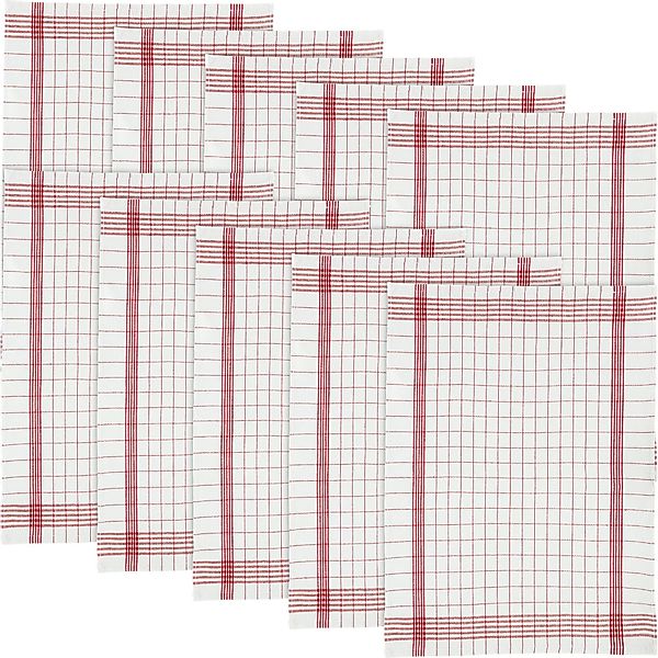 REDBEST Geschirrtuch Geschirrtuch 10er-Pack, (10-tlg), Halbleinen günstig online kaufen