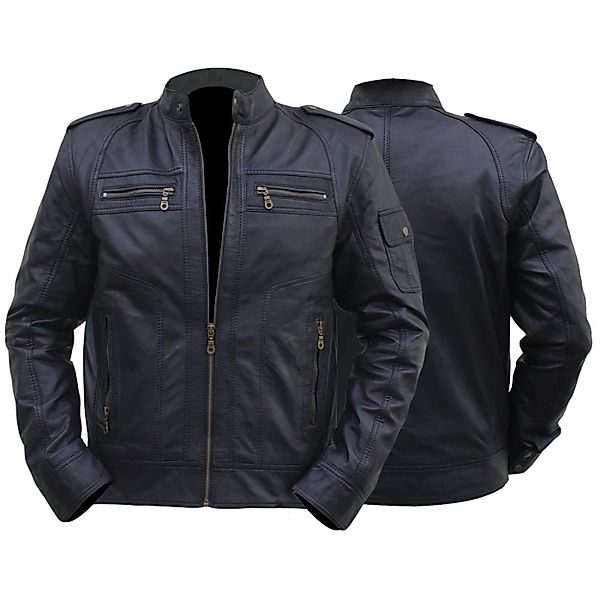 German Wear Lederjacke Trend 528J Black günstig online kaufen