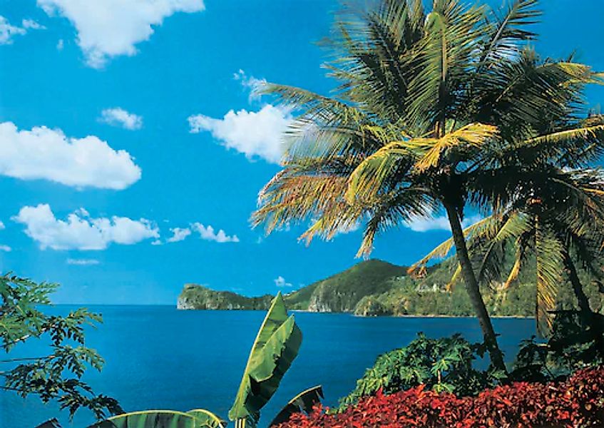 Papermoon Fototapete »St. Lucia« günstig online kaufen