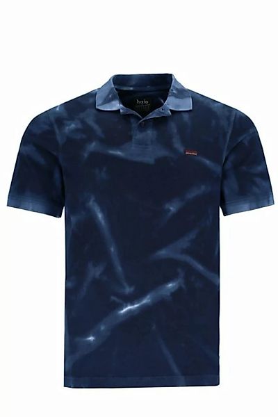 Hajo Poloshirt H Poloshirt Batik Effekt marine günstig online kaufen