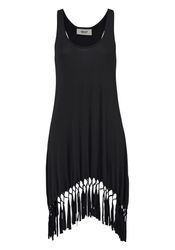 Beachtime Longshirt mit Fransen, Shirtkleid, Strandkleid günstig online kaufen