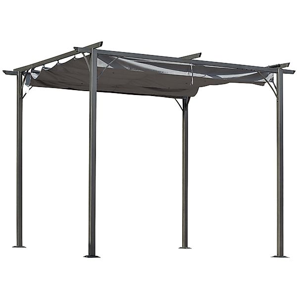Outsunny Pergola Wasserdicht, BxTxH: 300x300x230 cm, günstig online kaufen