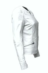 Zimmert Leather Lederjacke Bea (1-St) kragenlos, günstig online kaufen