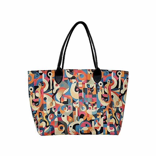 DOGO Weekender "Weekender Schultertaschen Geocat Damen Schultertasche" Hand günstig online kaufen