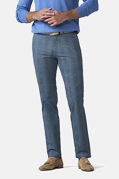 MEYER Chinos "Bonn 1-5078" Karo-Print günstig online kaufen