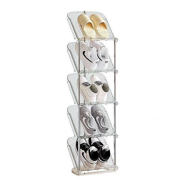 NUODWELL Schuhregal Schuhregal Schmal, Platzsparend Schräg günstig online kaufen