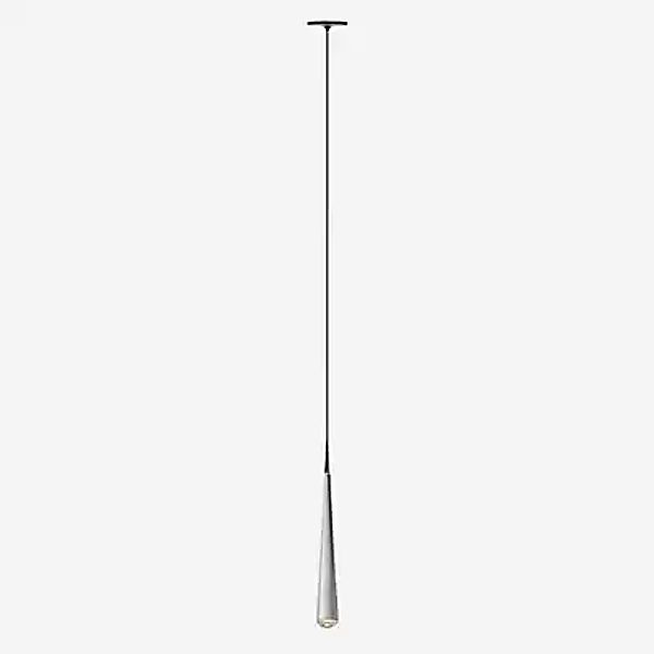 Grau Niceone Einbaupendelleuchte LED, aluminium/braungrau - 600 cm günstig online kaufen