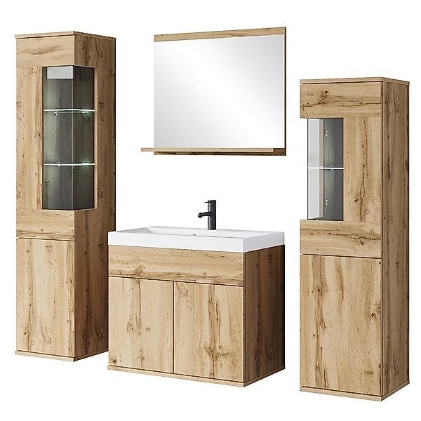 INOSIGN Badmöbel-Set "Kenia", (Set, 5 St.), Modernes Badmöbel-Set mit viel günstig online kaufen