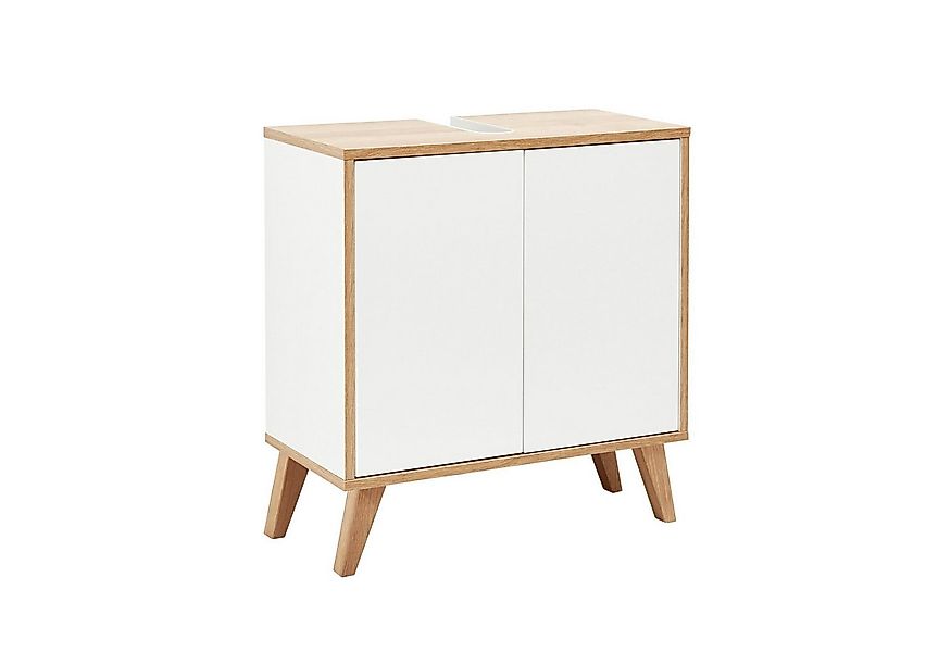 FACKELMANN Badmöbel-Set Finn Waschbeckenunterschrank 60 cm breit mit Füßen, günstig online kaufen