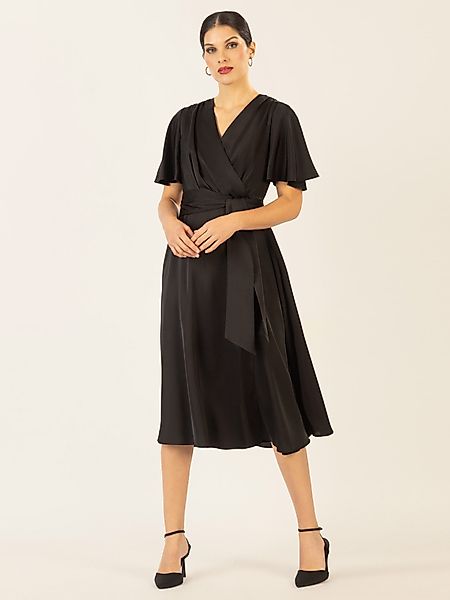 Apart Midikleid us mattschimmerndem Satin günstig online kaufen