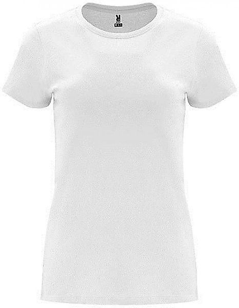 Roly Rundhalsshirt Damen Capri T-Shirt, Tailliert günstig online kaufen