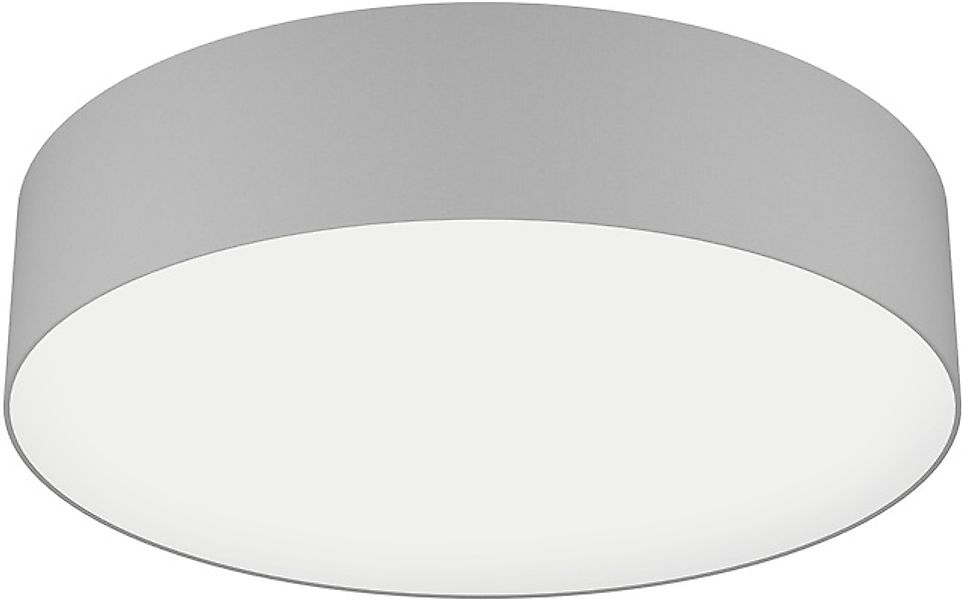EGLO Deckenleuchte »ROMAO-Z Deckenlampe grau, Textil, ZigBee 3.0, Timer, Di günstig online kaufen