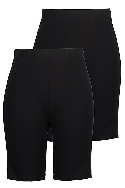 Studio Untold Leggings Radler Doppelpack schmales Bein elastischer Bund (2- günstig online kaufen