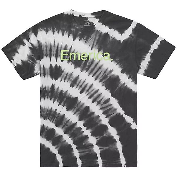 Emerica Pure Tiedye Kurzärmeliges T-shirt L Black günstig online kaufen