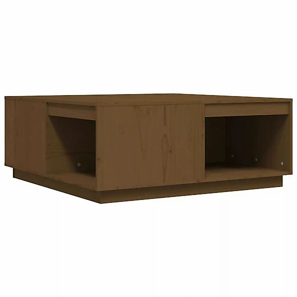 vidaXL Couchtisch Honigbraun 100x101x40,5 cm Massivholz Kiefer günstig online kaufen