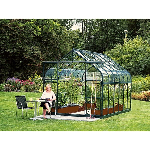 Vitavia Gewächshaus Diana 9900 Smaragd 9,9 m² inkl. Fundament günstig online kaufen