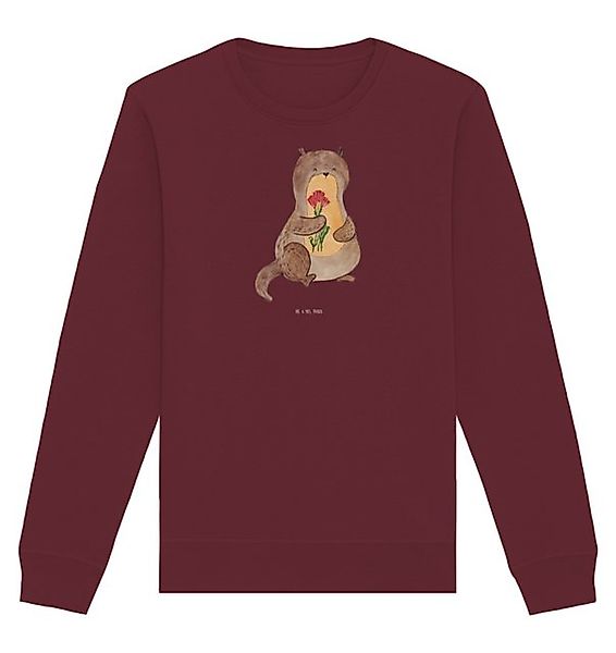 Mr. & Mrs. Panda Longpullover Otter Blumenstrauß Größe S - Burgundy - Gesch günstig online kaufen