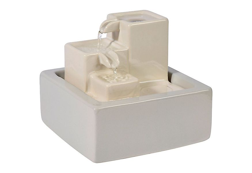 dobar Weinregal dobar Dreistufiger Design Zimmerbrunnen Keramik, Blau, 14x1 günstig online kaufen