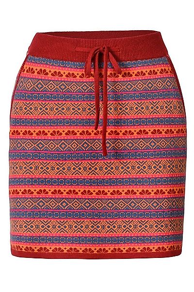 Himalaya Clothing Strickrock Edler Rock Damen mit Streifenmuster aus Merino günstig online kaufen