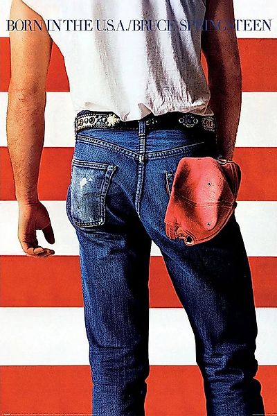 Poster Bruce Springsteen - Born to the USA - Poster 61x91,5 cm günstig online kaufen