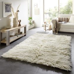 THEKO Wollteppich Flokos 2, rund, Höhe: günstig online kaufen