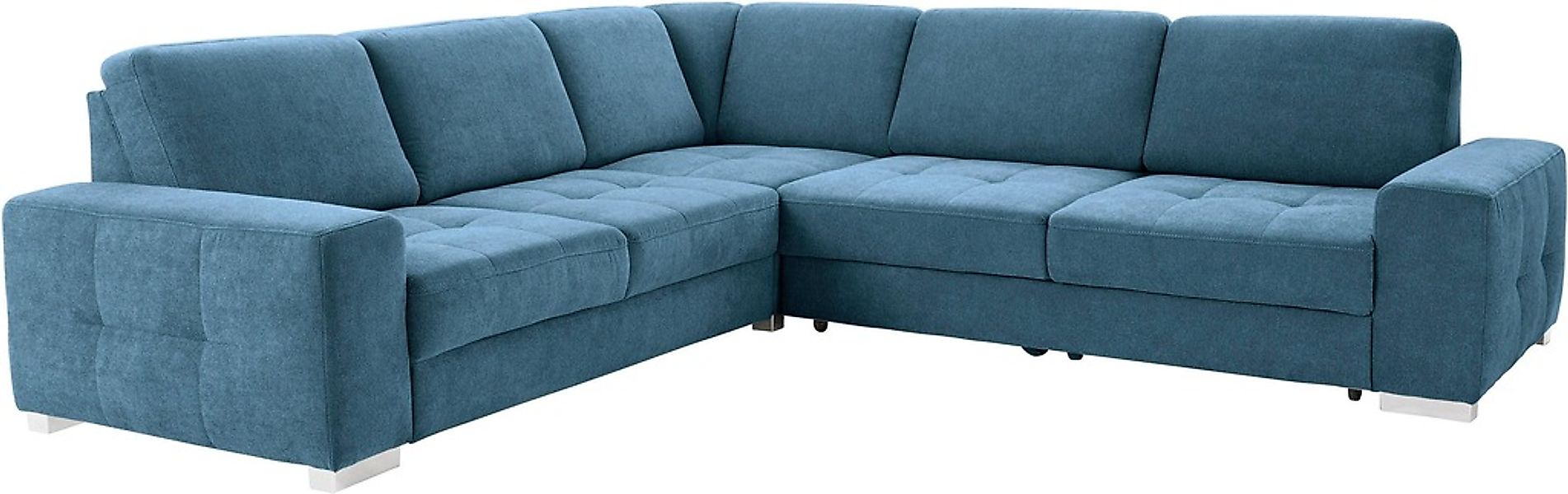 sit&more Ecksofa "Santorini L-Form", mit Federkern und Sitztiefenverstellun günstig online kaufen