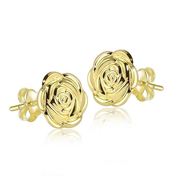 Materia Paar Ohrstecker Ohrringe Damen Rosen günstig online kaufen