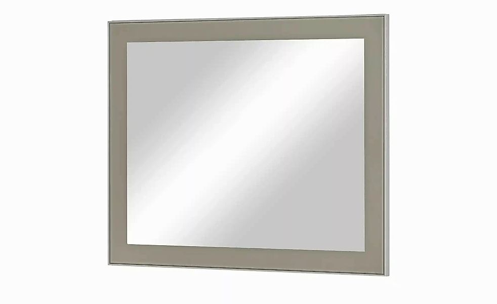 Spiegel 80 x 60 cm Duna ¦ beige ¦ Glas,Aluminium,Holzwerkstoff ¦ Maße (cm): günstig online kaufen