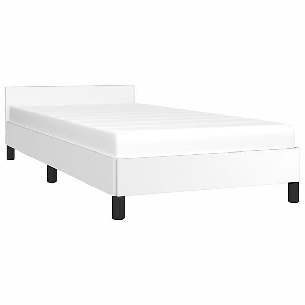 vidaXL Bett Bettgestell mit Kopfteil ohne günstig online kaufen