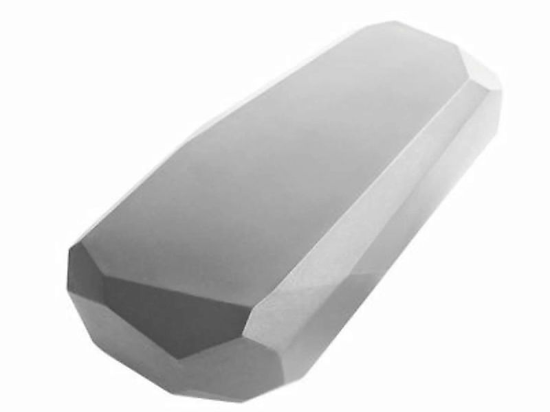 Couchtisch Meteor Large plastikmaterial grau groß - Serralunga - Grau günstig online kaufen