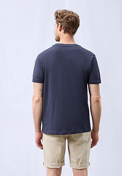 STREET ONE MEN T-Shirt mit Rundhalsausschnitt günstig online kaufen