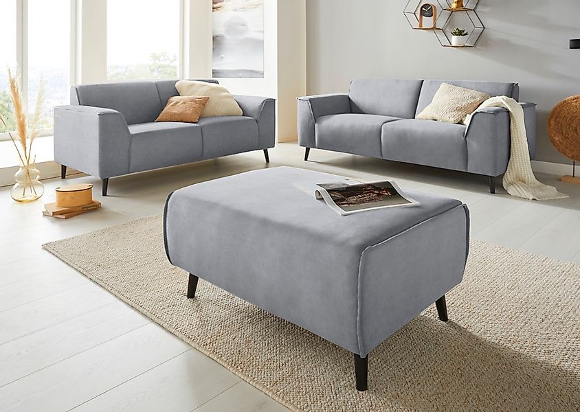 DOMO collection Hocker »Amora« mit Federkern günstig online kaufen