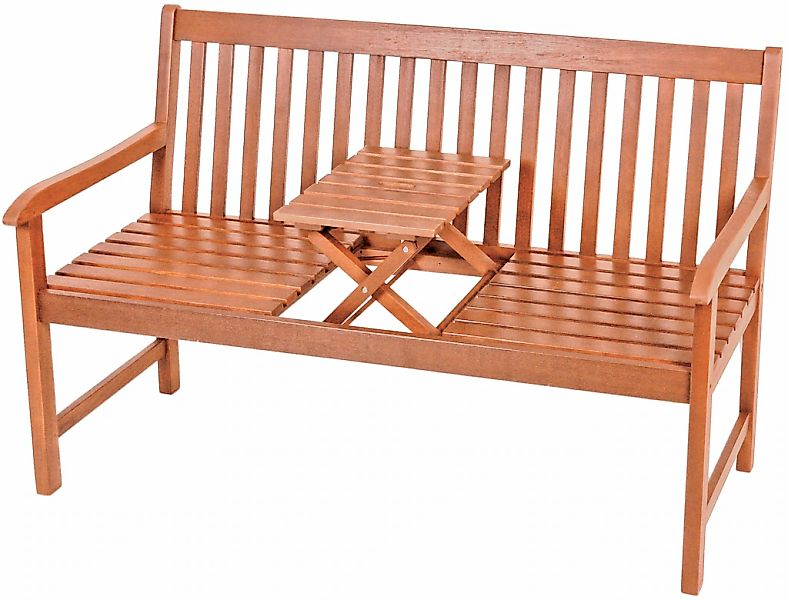 Garden Pleasure Gartenbank "PAD", (Packung), mit Tisch zum Hochklappen günstig online kaufen