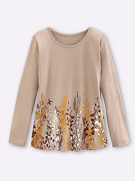 Sieh an! T-Shirt Langarmshirt . günstig online kaufen