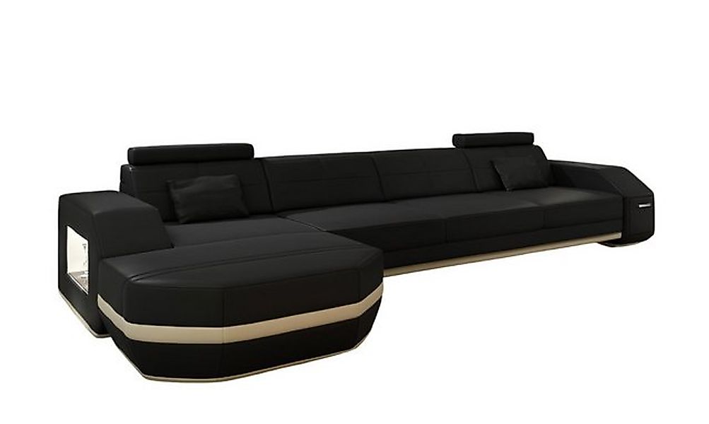 Xlmoebel Ecksofa Moderne Eckcouch mit USB-Anschluss, Polsterung und Lederop günstig online kaufen