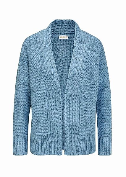 GOLDNER Strickjacke "Kurzgröße Zeitlose Strickjacke in Grobstrick" Ohne günstig online kaufen
