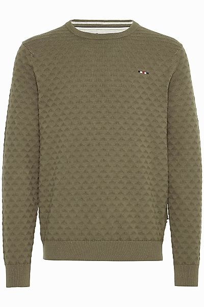 FQ1924 Strickpullover "Strickpullover FQKYLE structure crewneck knit" günstig online kaufen