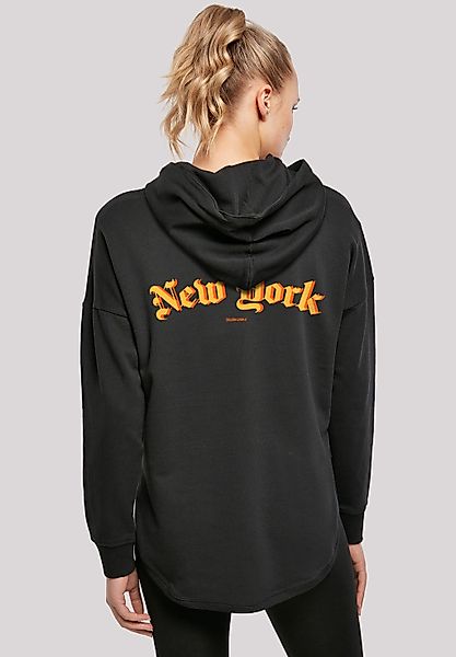 F4NT4STIC Kapuzenpullover "New York Orange OVERSIZE HOODIE" Print günstig online kaufen