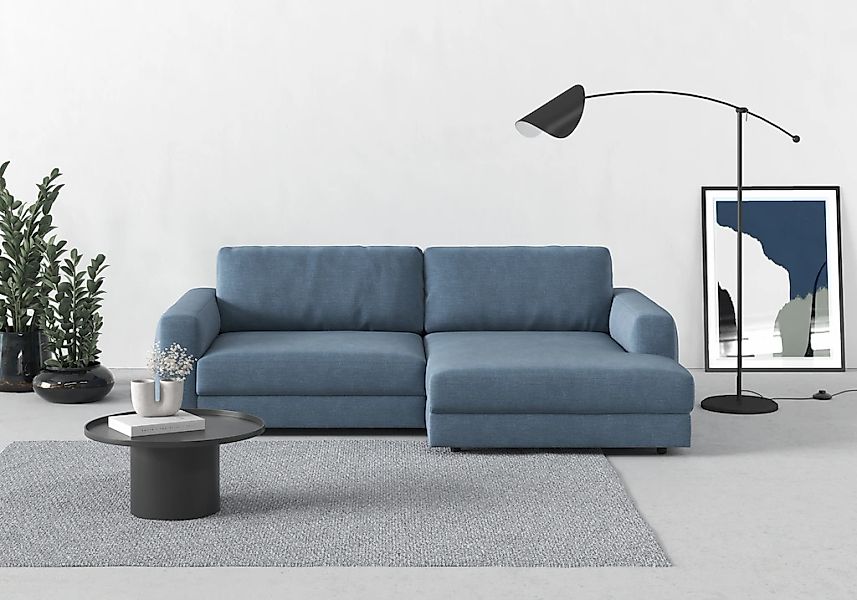 TRENDMANUFAKTUR Ecksofa "Bourbon, Mega Designsofa mit tollem Sitzkomfort, B günstig online kaufen