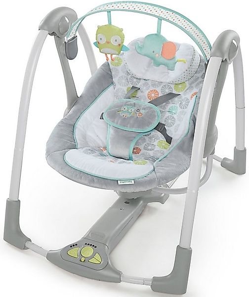 ingenuity Babyschaukel Swing'n Go, Hugs & Hoots, tragbar günstig online kaufen