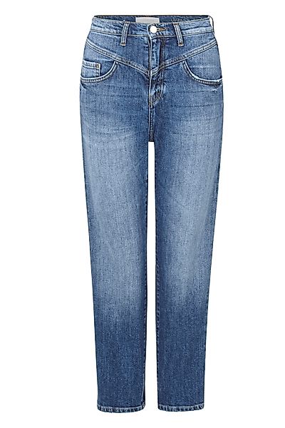RICHROYAL Boyfriend-Jeans mit V-Yoke vorne günstig online kaufen