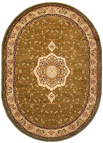 Tapiso Teppich YESEMEK OVAL, oval, Höhe: günstig online kaufen