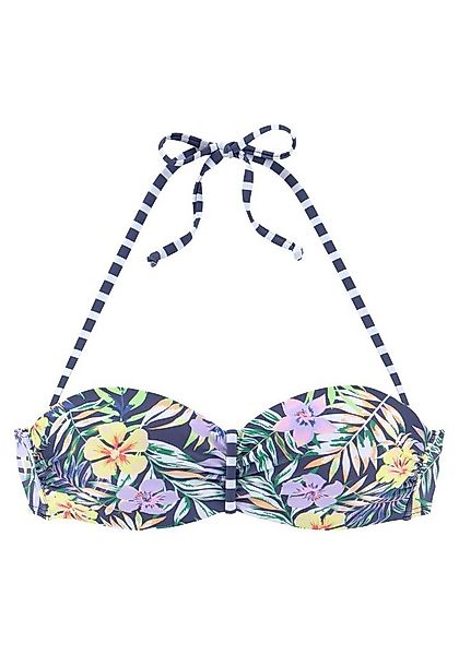 Venice Beach Bandeau-Bikini-Top Summer, mit geraffter Mitte günstig online kaufen