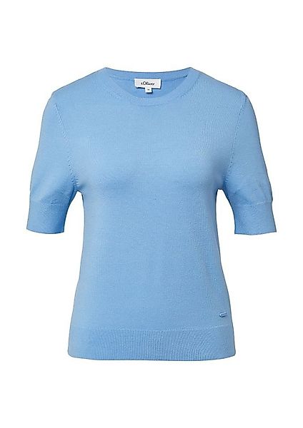 s.Oliver Strickpullover - Kurzarm Strickpullover mit günstig online kaufen